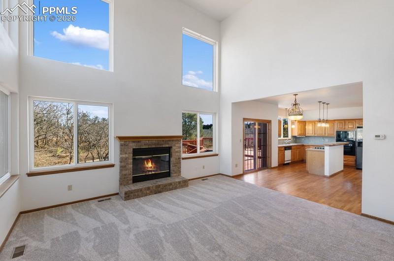 Family Room with Fireplace