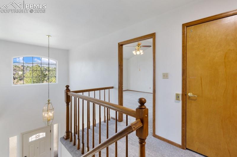 Landing on the second floor