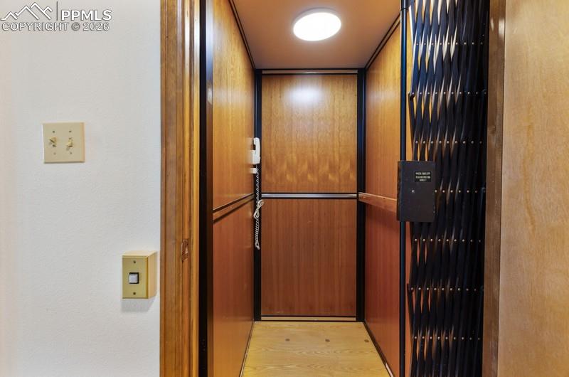 Elevator that services all 3 levels