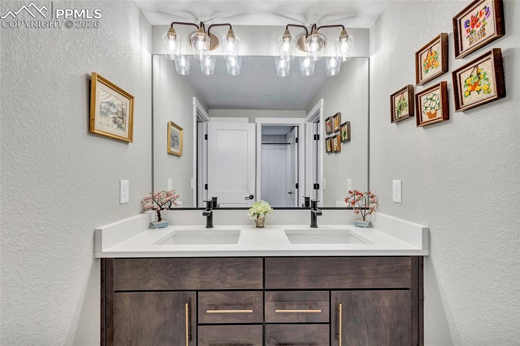 Basement adjoining bath