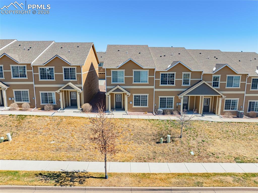 Traditional-style house featuring a residential view