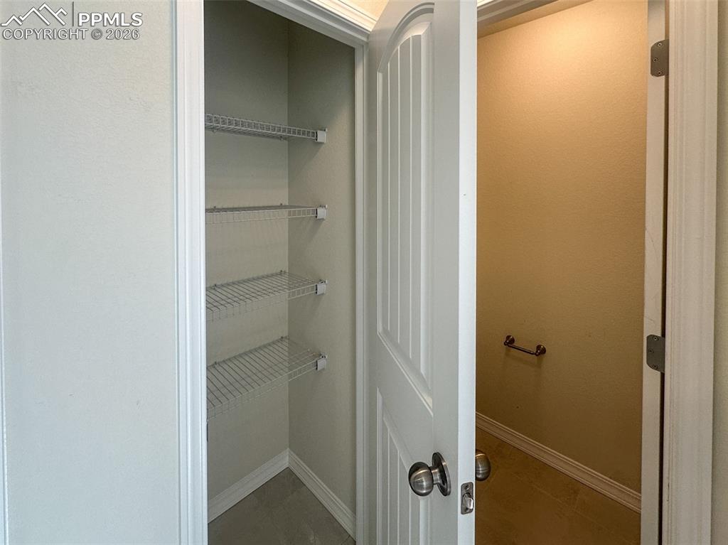 Primary linen closet 