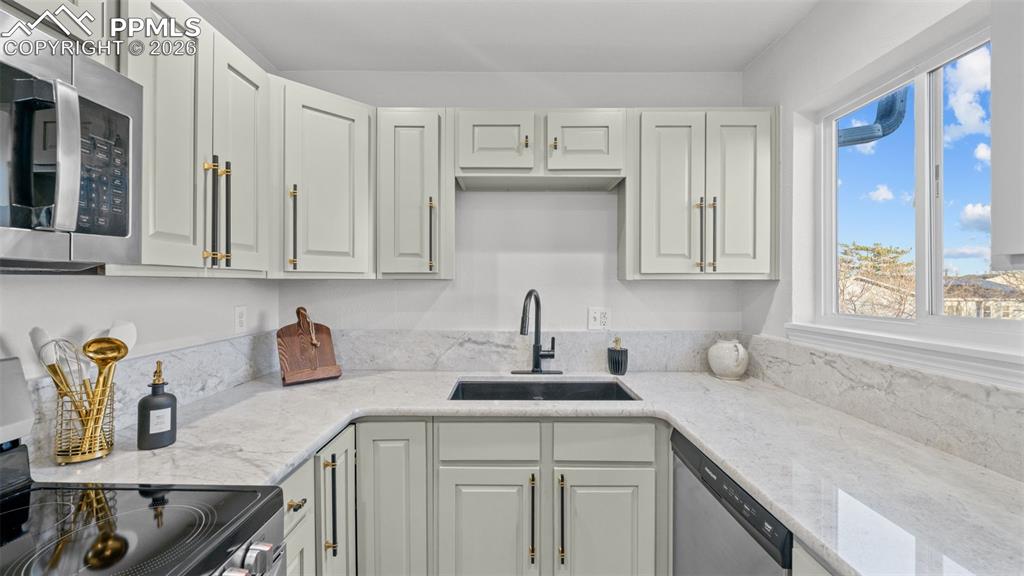 Brand new granite countertops