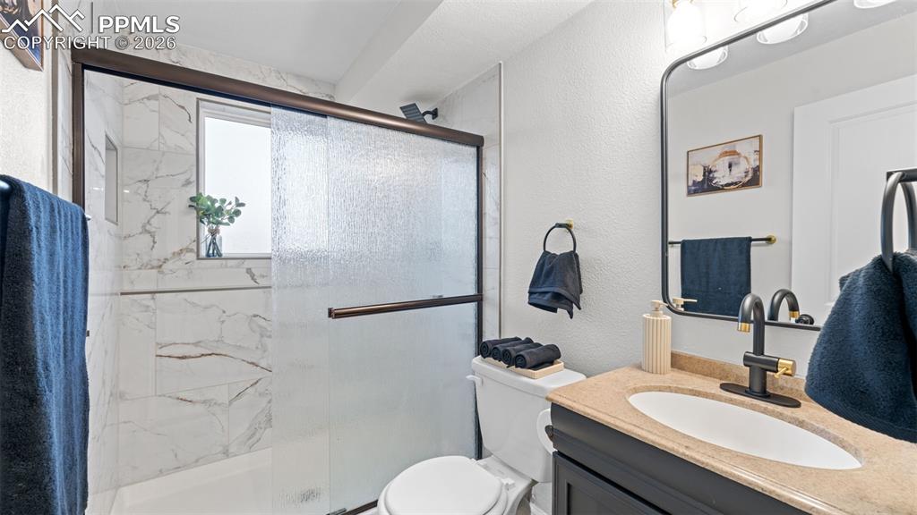 Brand new tile showers