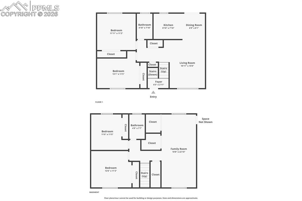 View of home floor plan
