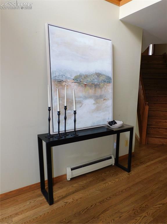 Entry from the front door