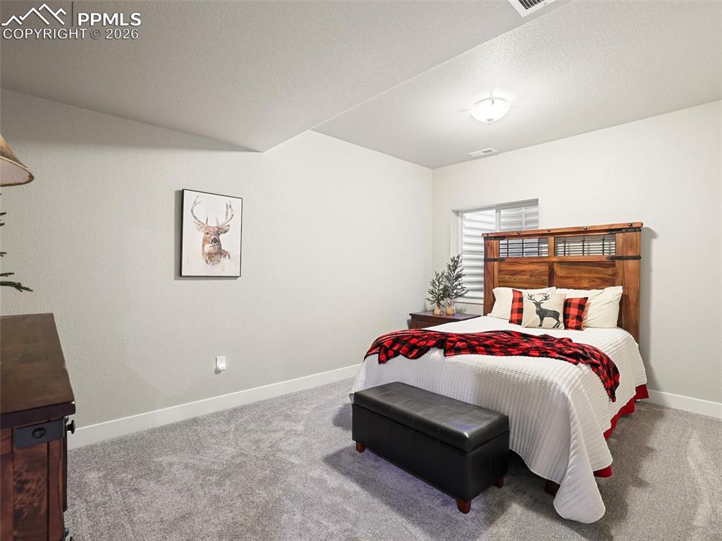 basement bedroom