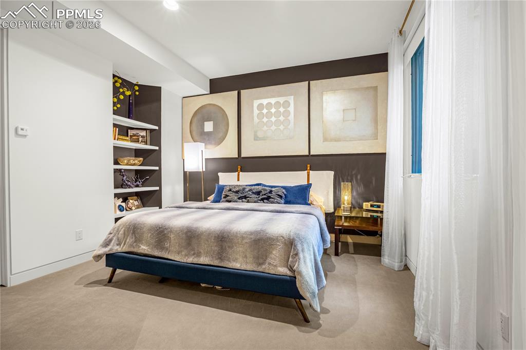 Bedroom 2 with access to shared bathroom