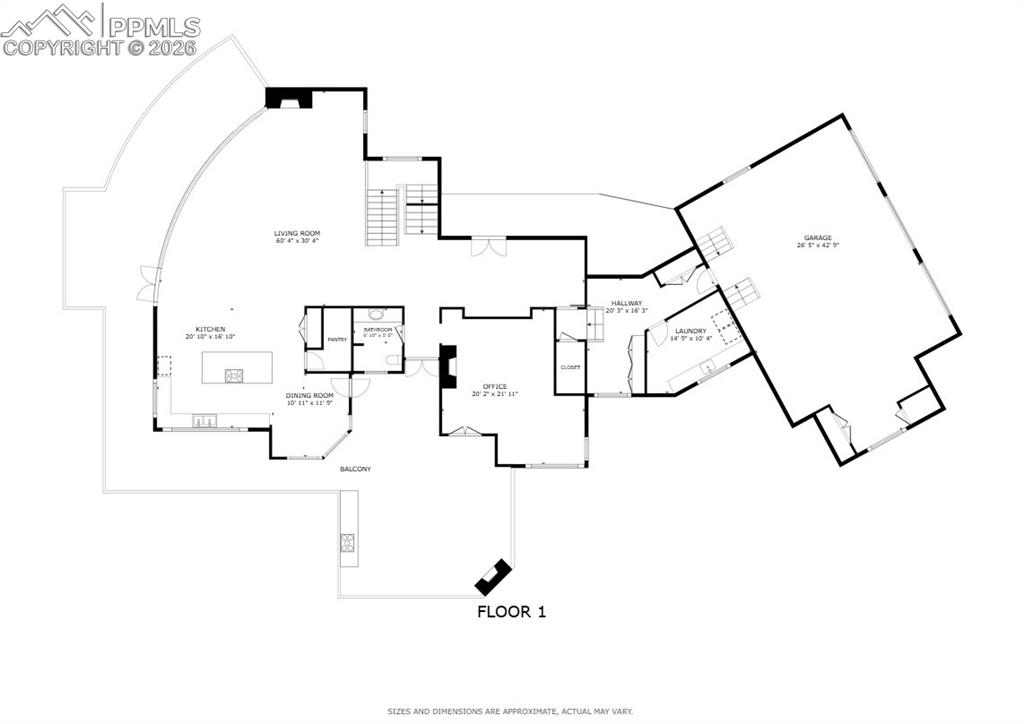 Floorplan - main level