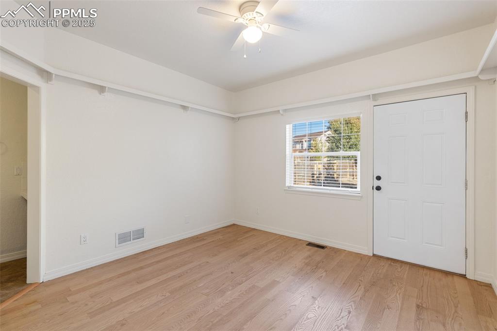 Main level BR Walk out to yard