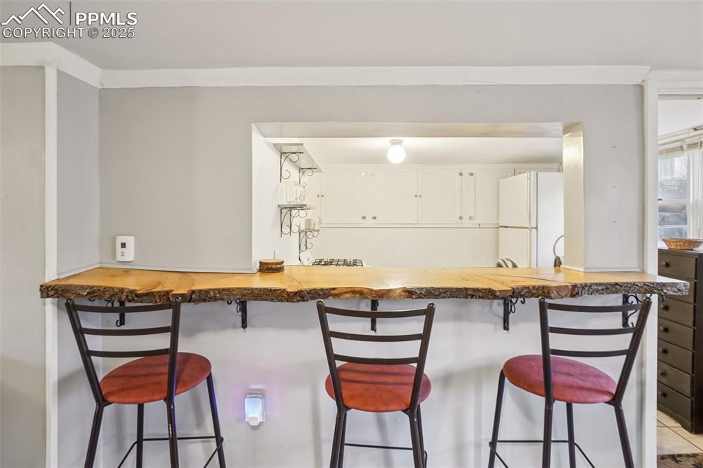 Live edge Breakfast Bar