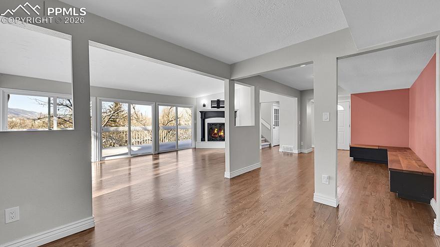 additional sitting area near 2nd fireplace