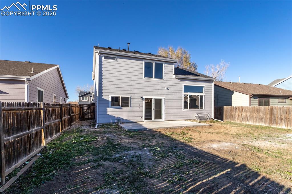 This shows the back of the home.