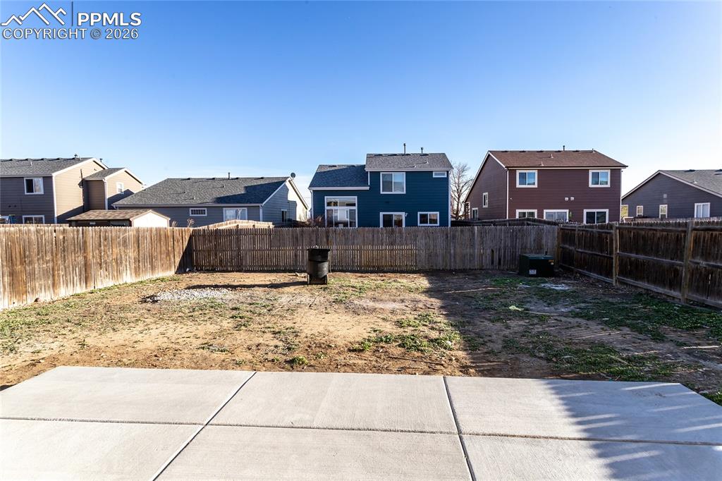 The large new patio is ideal for outdoor living!