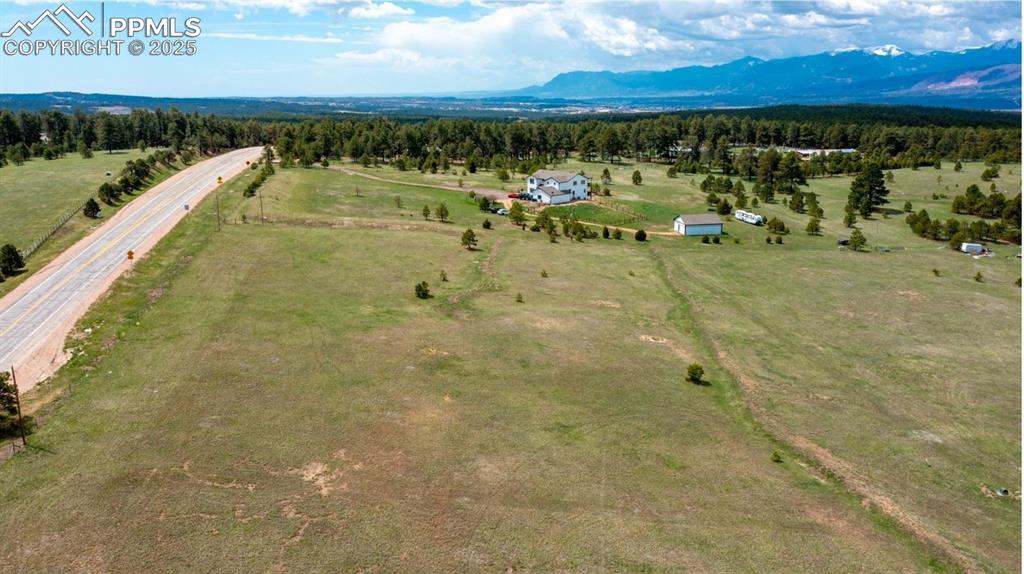 Views of Colorado front range & Pikes Peak