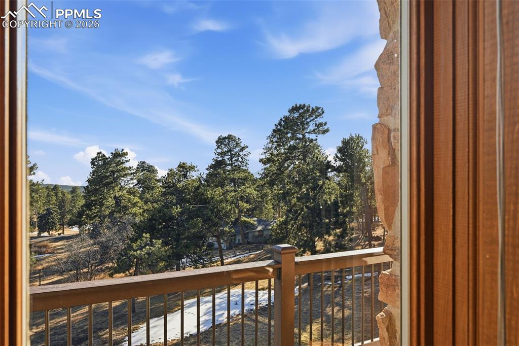 View from the family room!