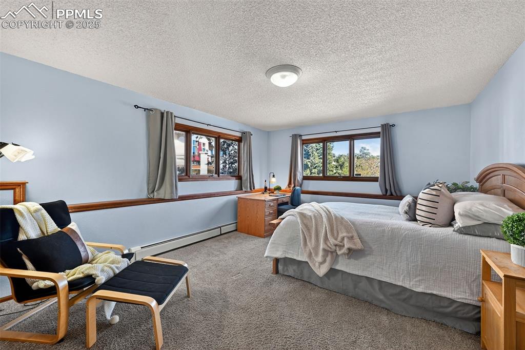 Bedroom #3 is large enough for bed, desk and chair!