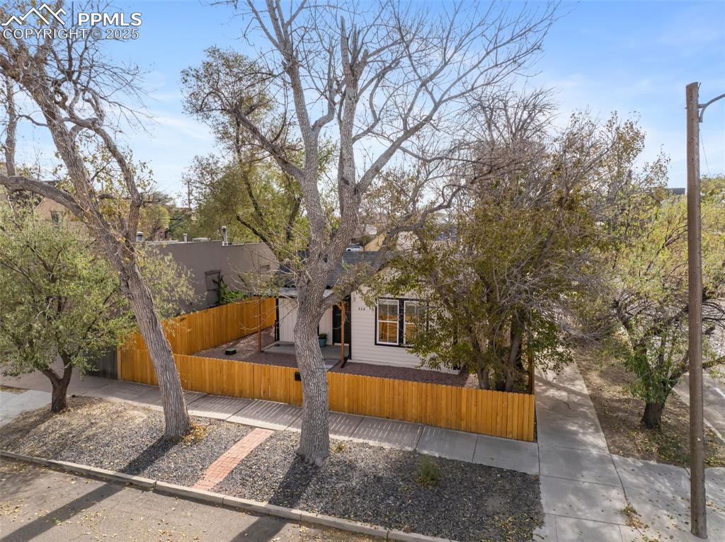On street parking with room for two vehicles right in front of the home