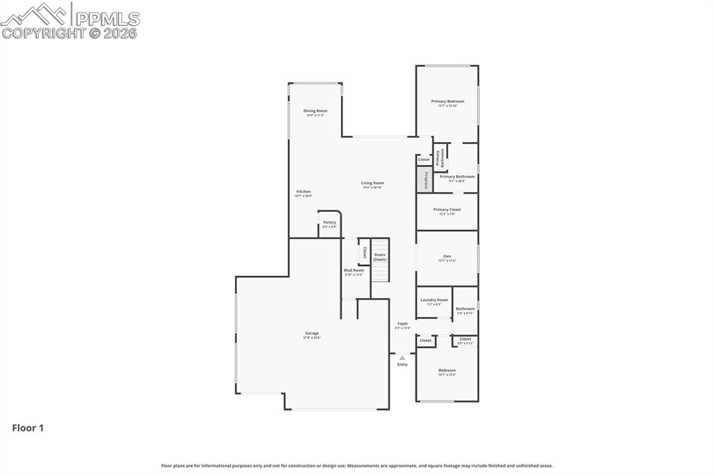 Main Floor Floor Plan