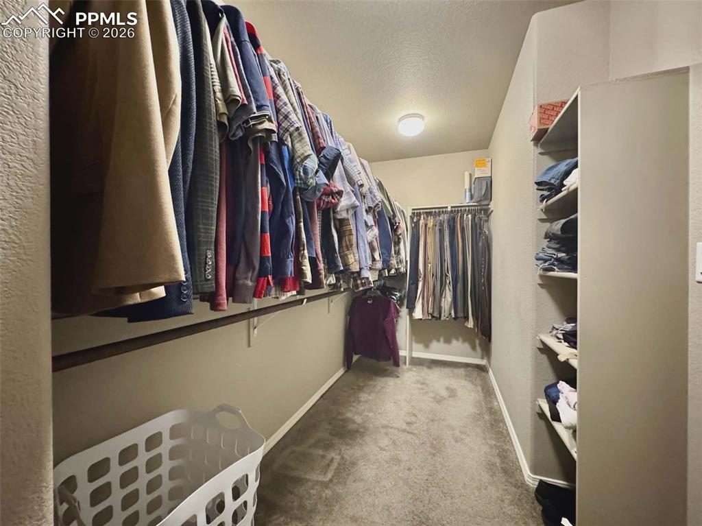 Large walk in closet
