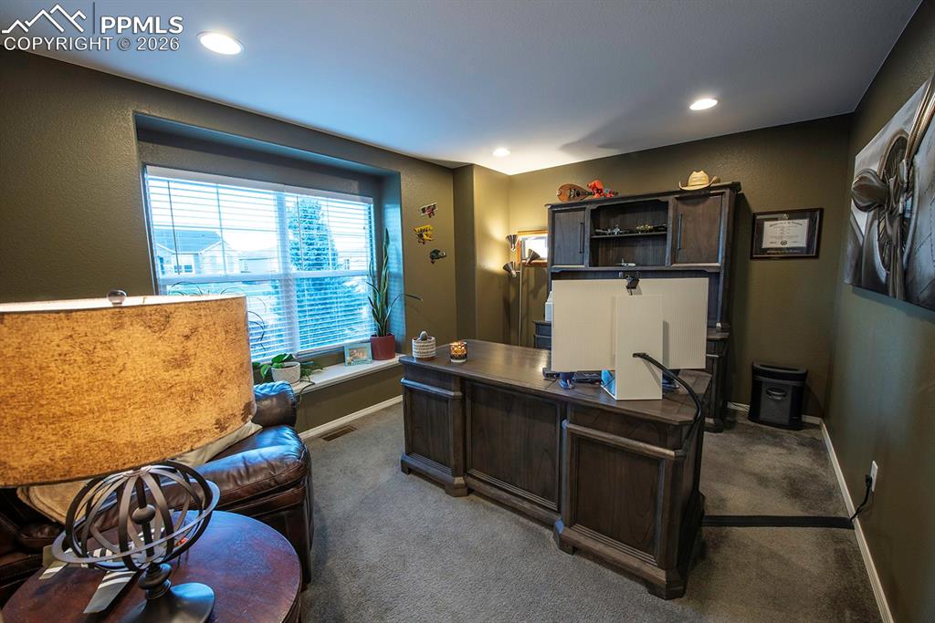 Office front of home 