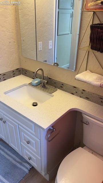 Upstairs bathroom sink