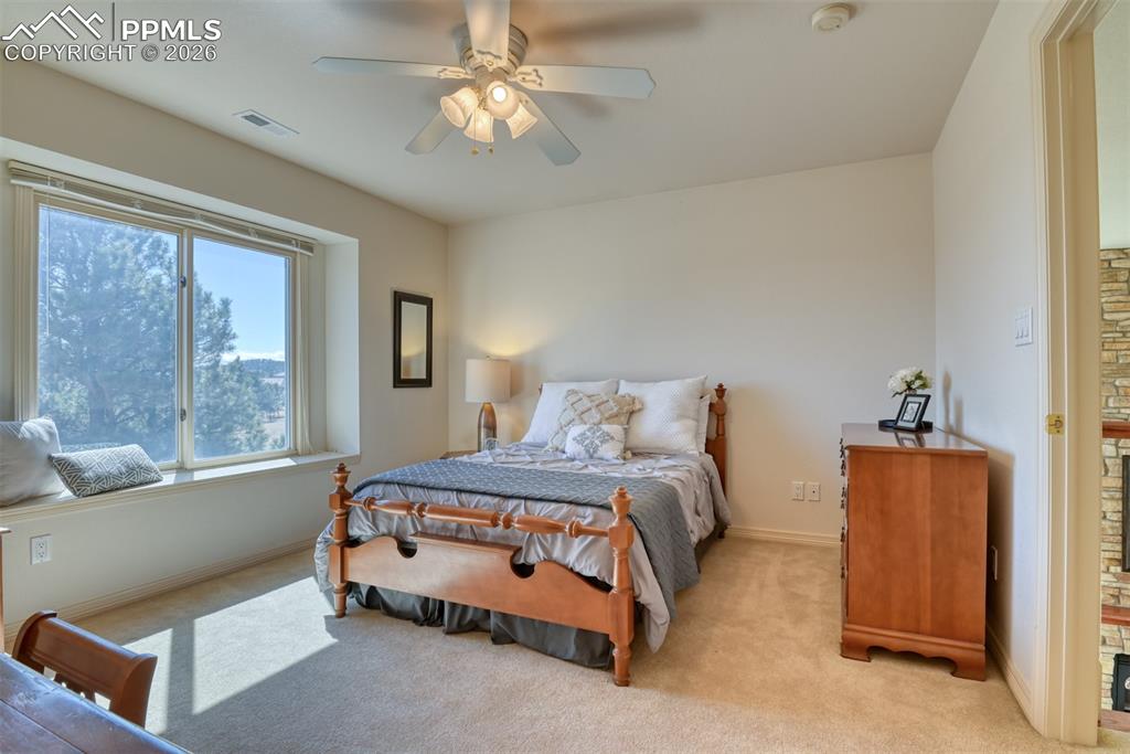 Upstairs bedroom #1 has its own private attached bathroom. 