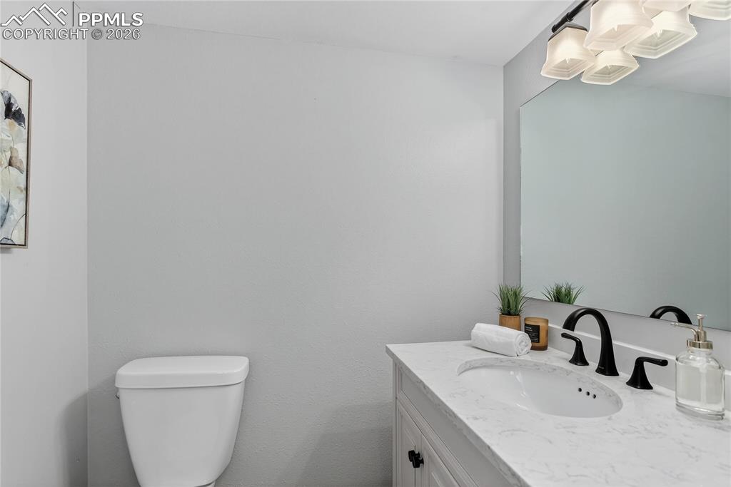 Powder room - main level