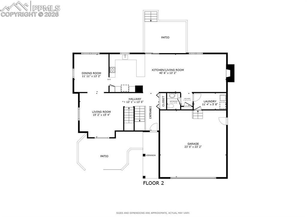 Floorplan - main level