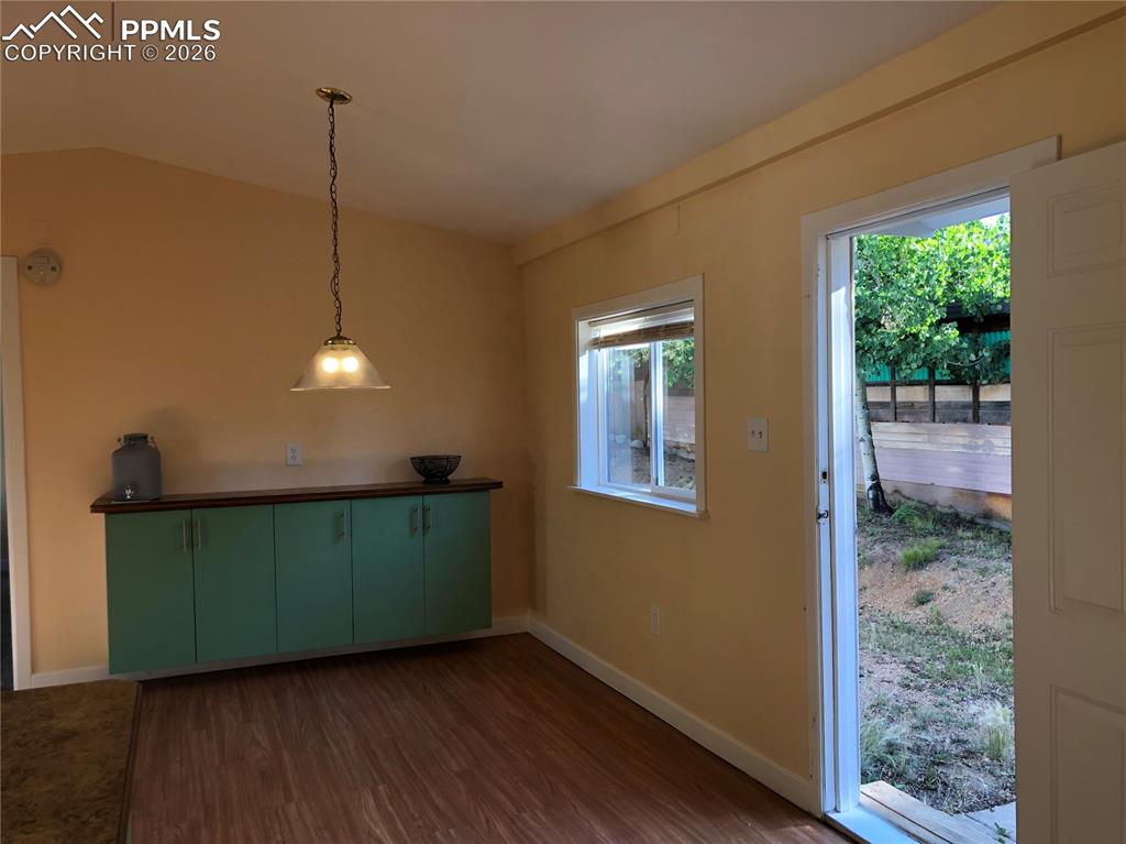 Outdoor Patio is off of the Dining Room 