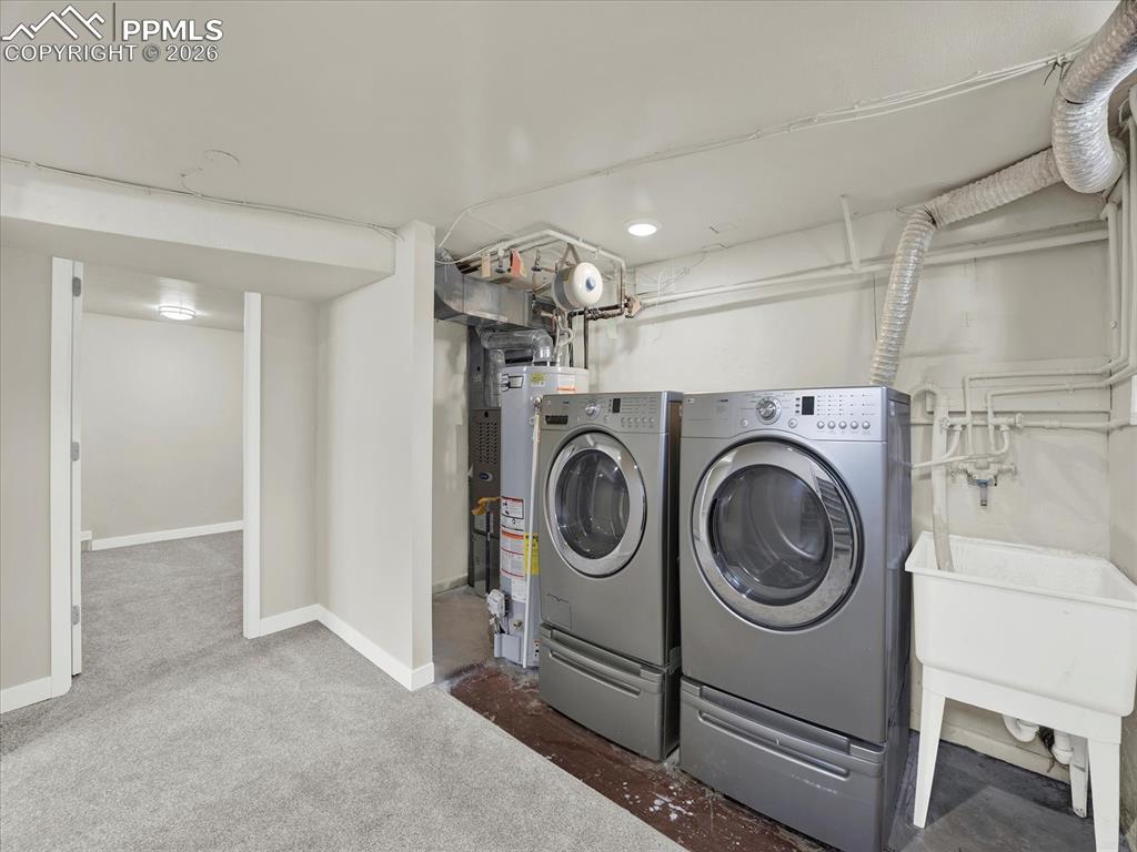 Washer and dryer Included!