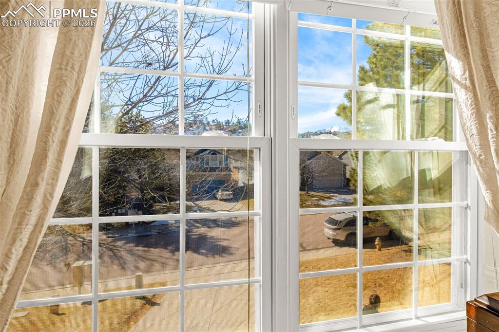 Pikes Peak View from Primary Bedroom