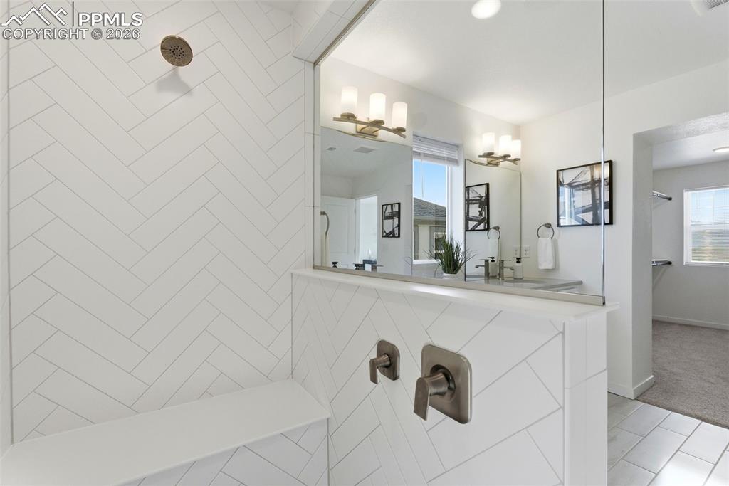 Primary Bathroom Super Soaker Shower