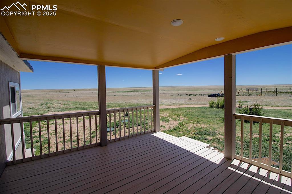 3425 Wiesner - Wooden terrace featuring a rural view