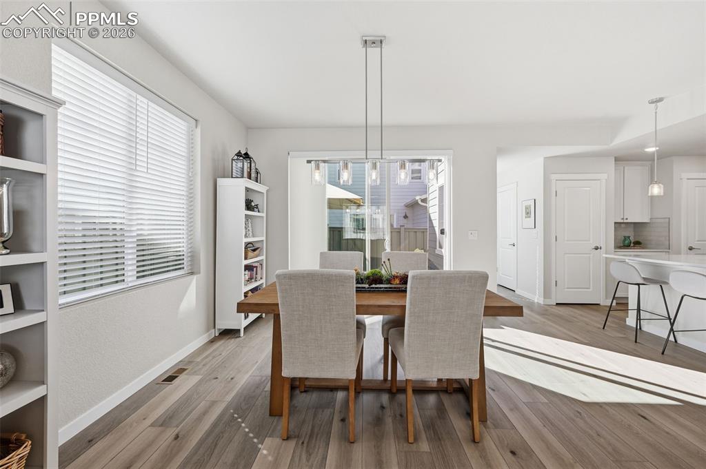 Large windows with tons of natural light