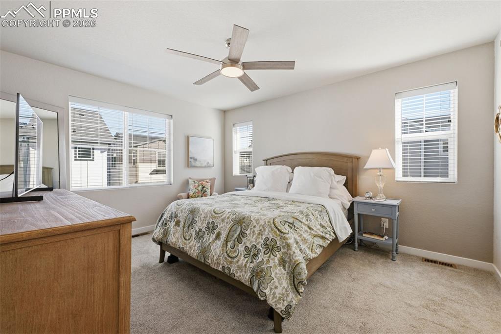 Large Master Suite with tons of natural light!