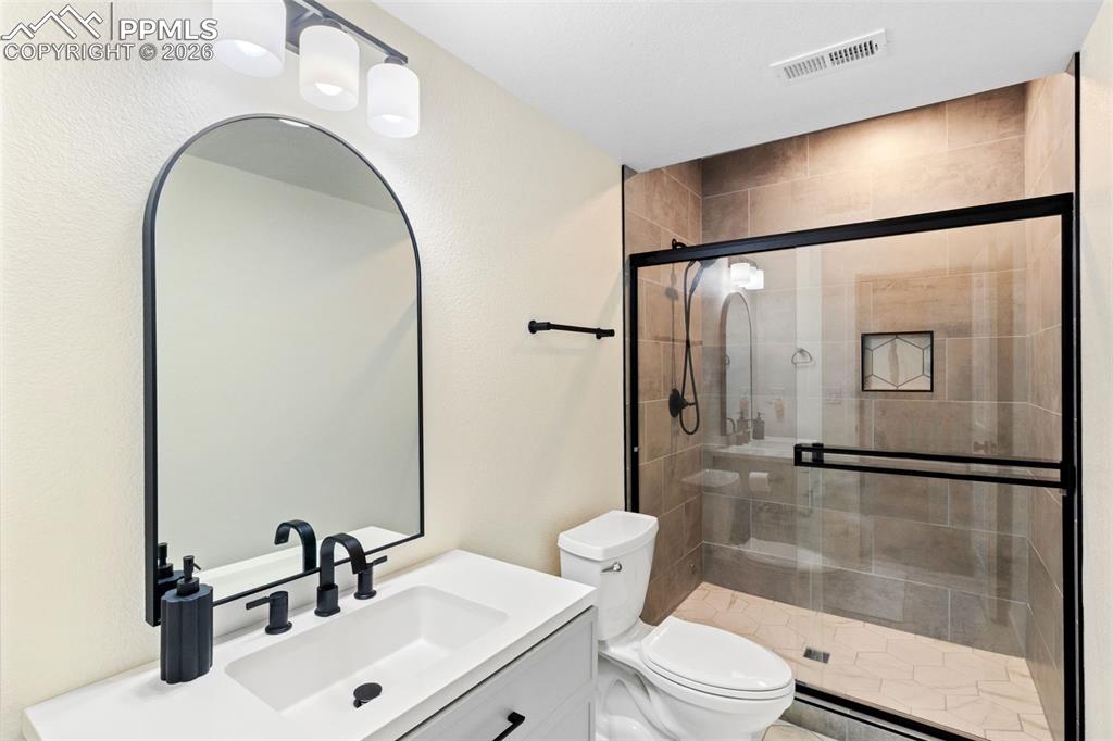 Basement bathroom