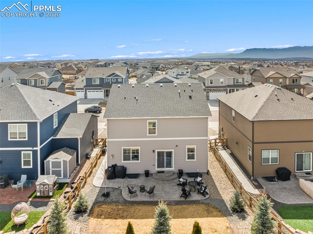 Custom landscaping and large stamped concrete patio