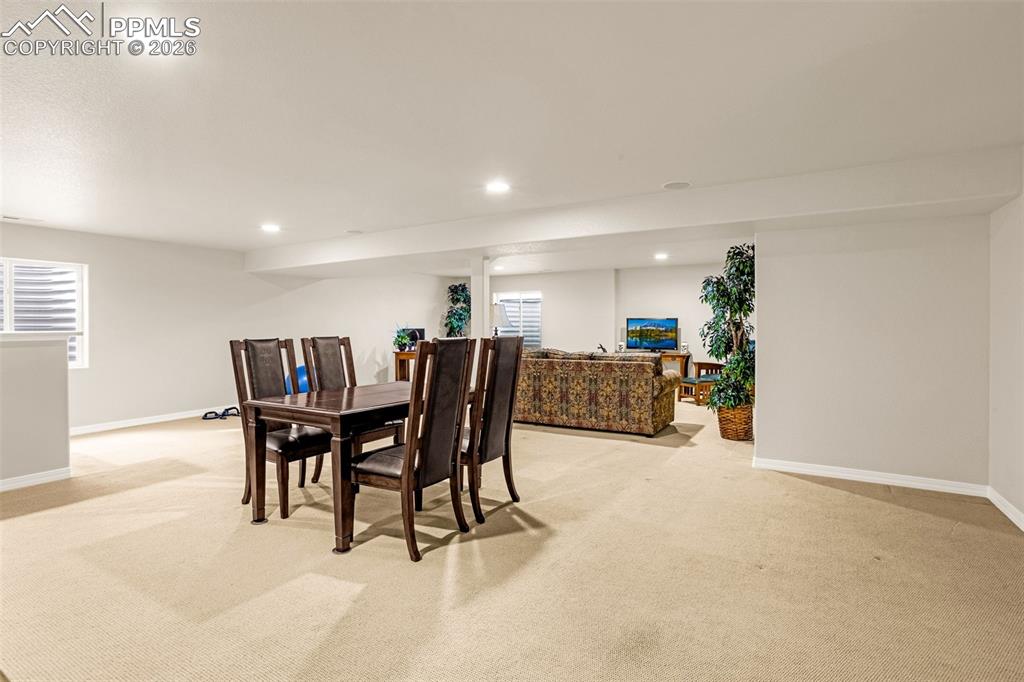 Lower level Rec room