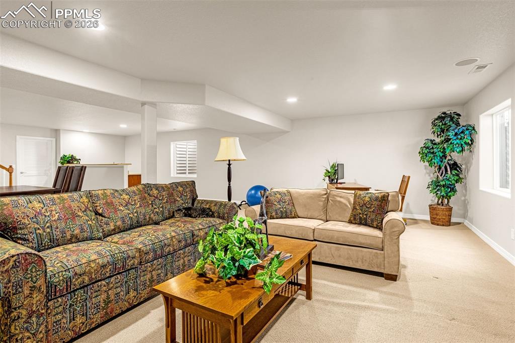 Lower level Rec room