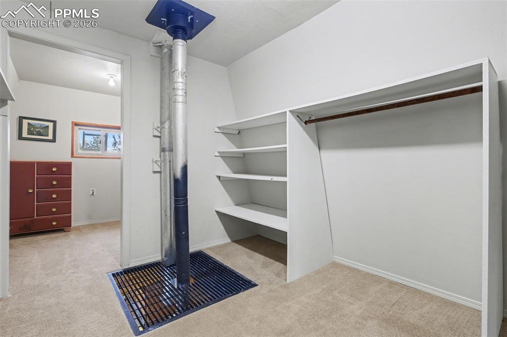 Upper Level Huge Double Sided Closet