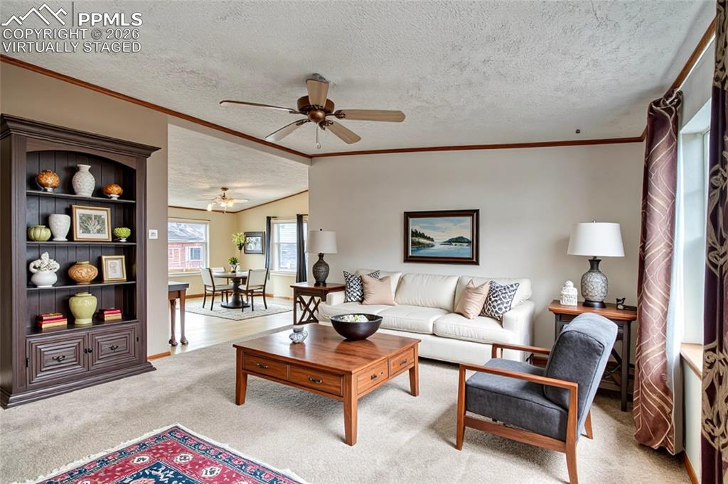 This photo is virtually staged