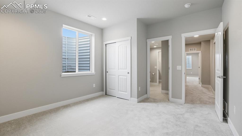 Basement Bedroom #4 with adjoining Shower Bathroom.