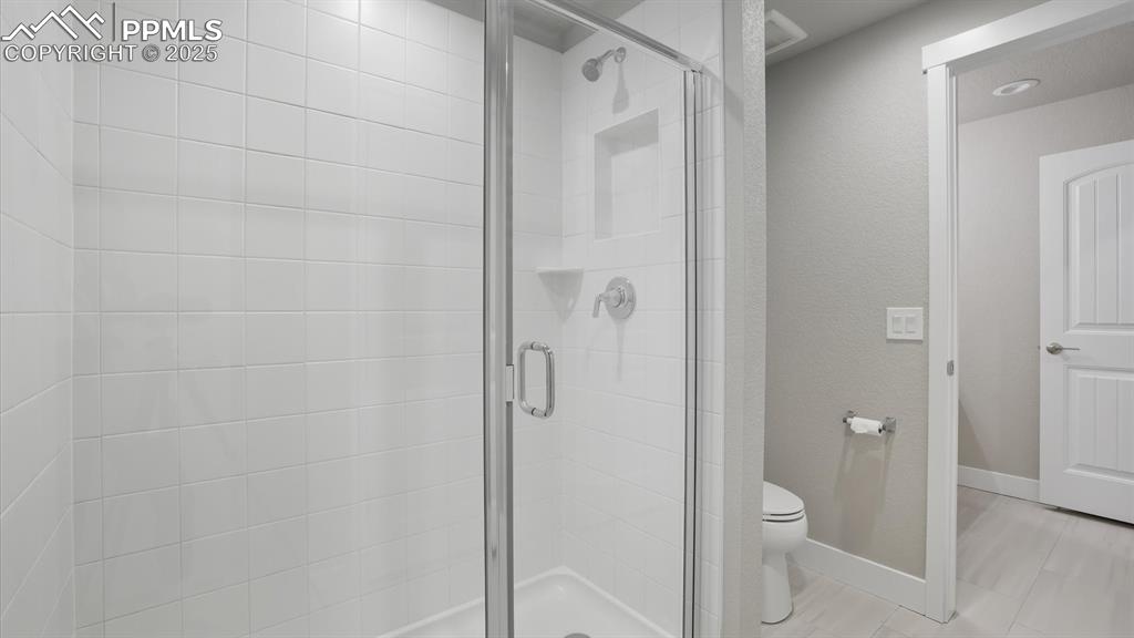 Basement Shower Bathroom.