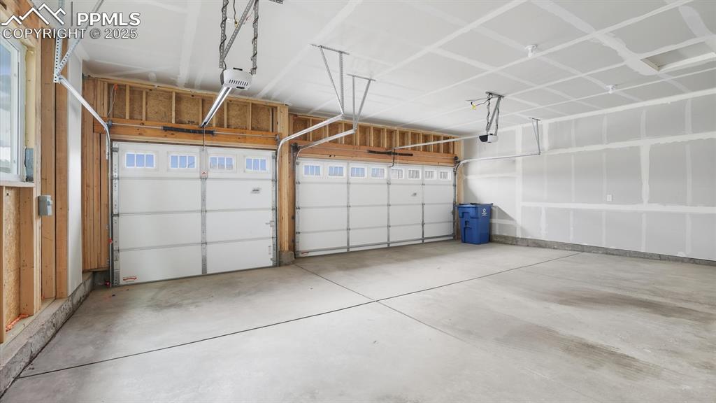3-car attached garage.