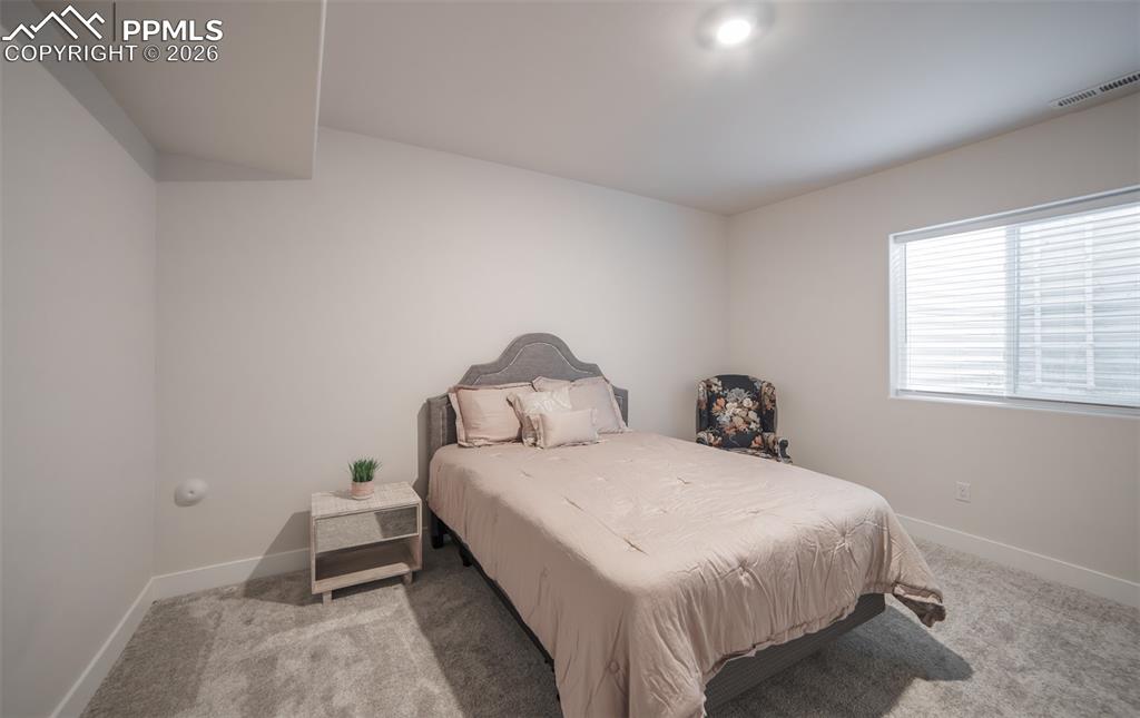 Basement level Bedroom