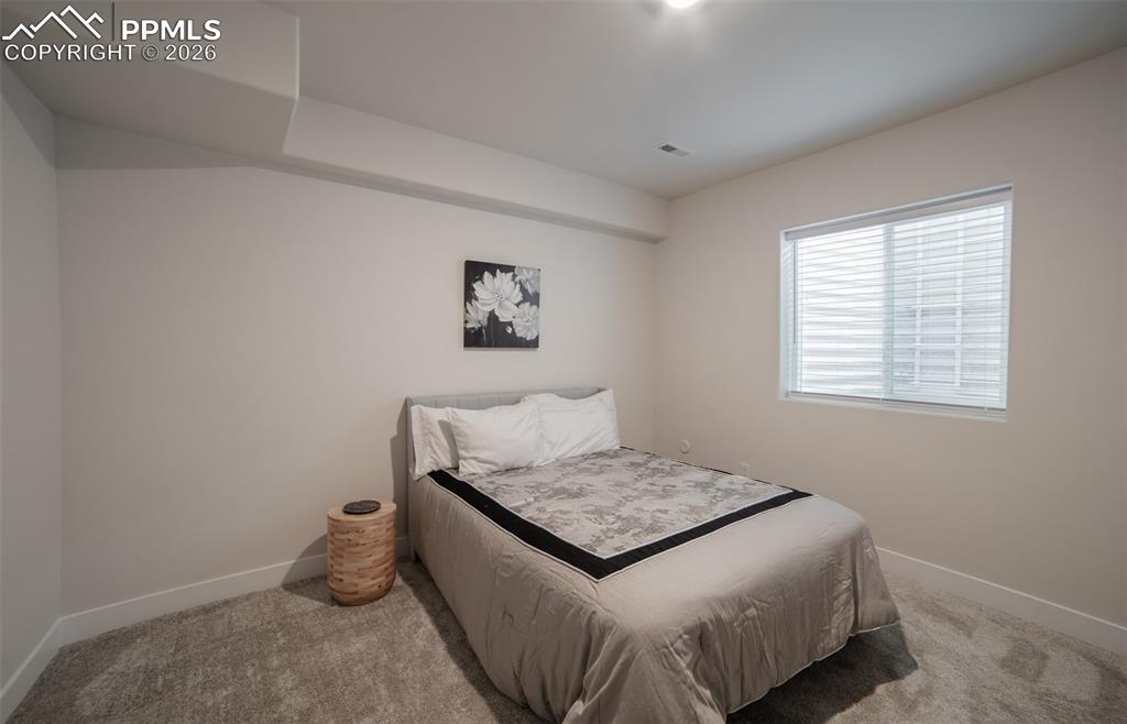 Basement level Bedroom