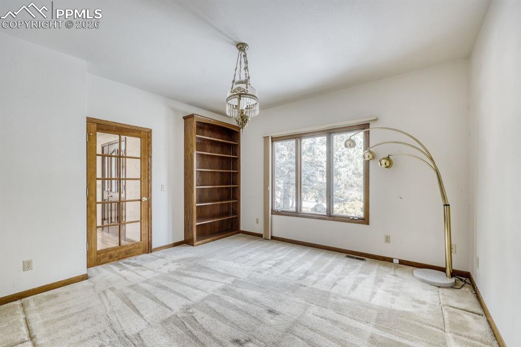 office or main level bedroom