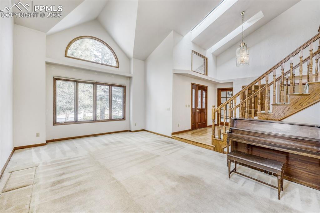 Spacious and bright filled with natural light.