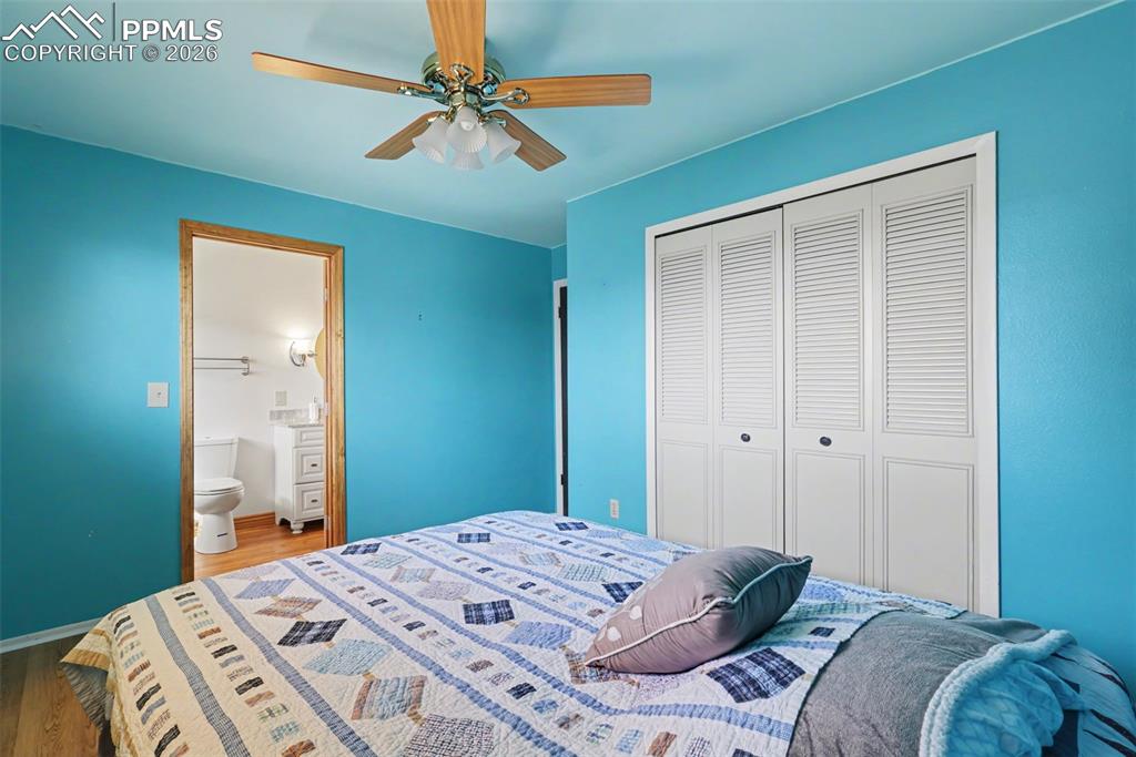 Master Bedroom with Adjoining Bath